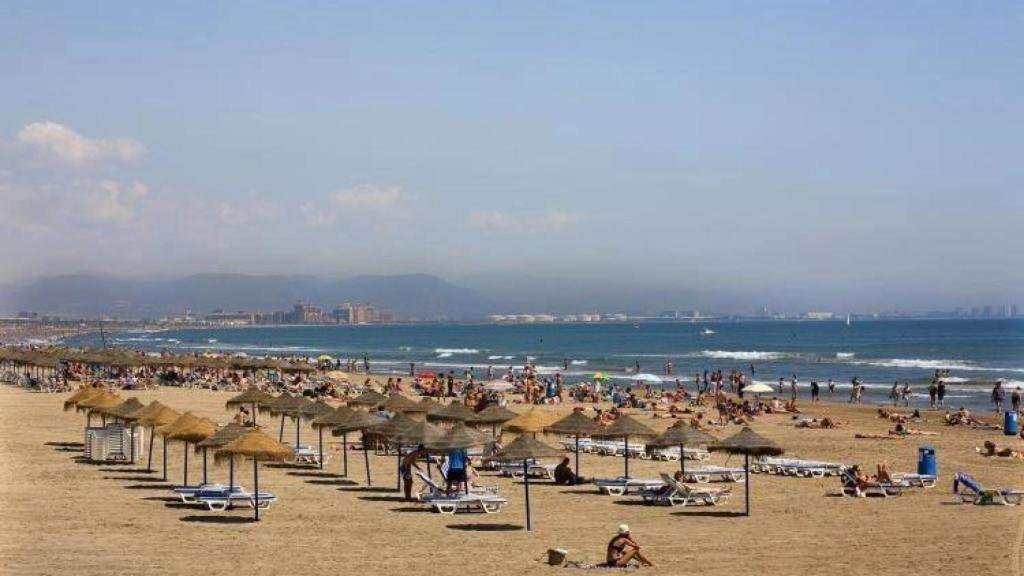 La Playa de la Malvarrosa.