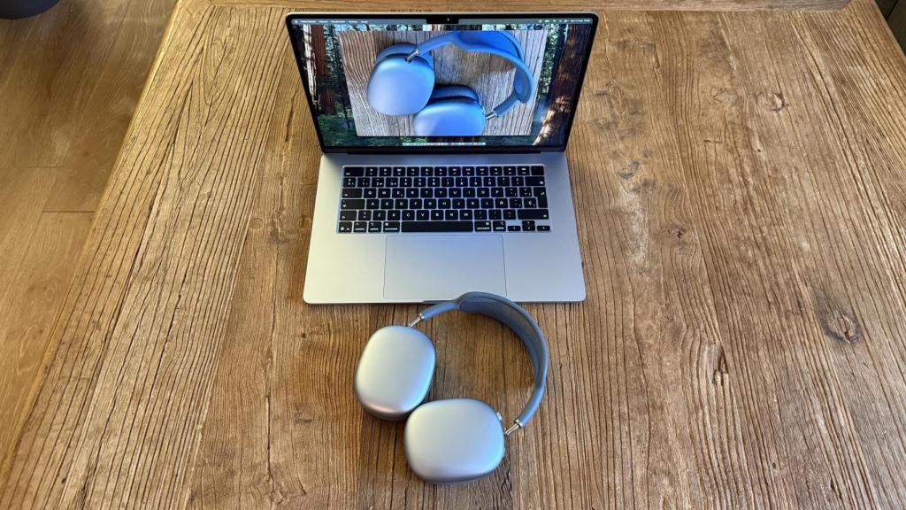 Uso de vista cenital en el MacBook Air M4