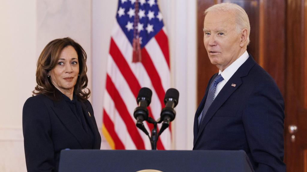 Joe Biden y Kamala Harris juntos, en una imagen de archivo de la Casa Blanca.