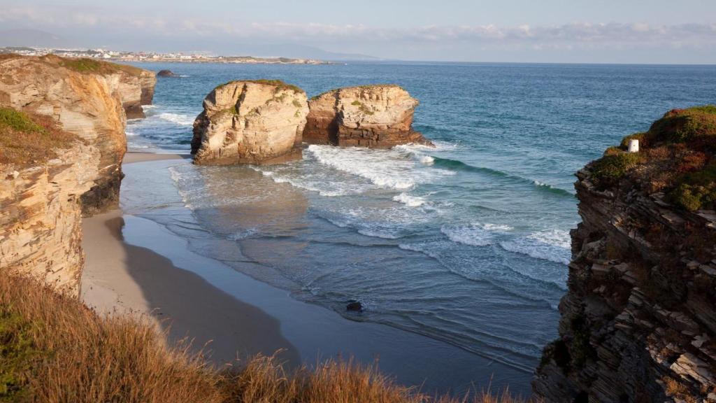 Praia das Catedrais, en Lugo