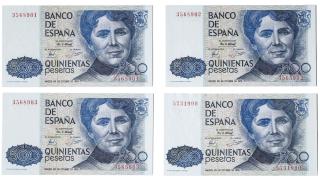 Si tienes este billete de 500 pesetas estás de enhorabuena: es un tesoro de miles de euros