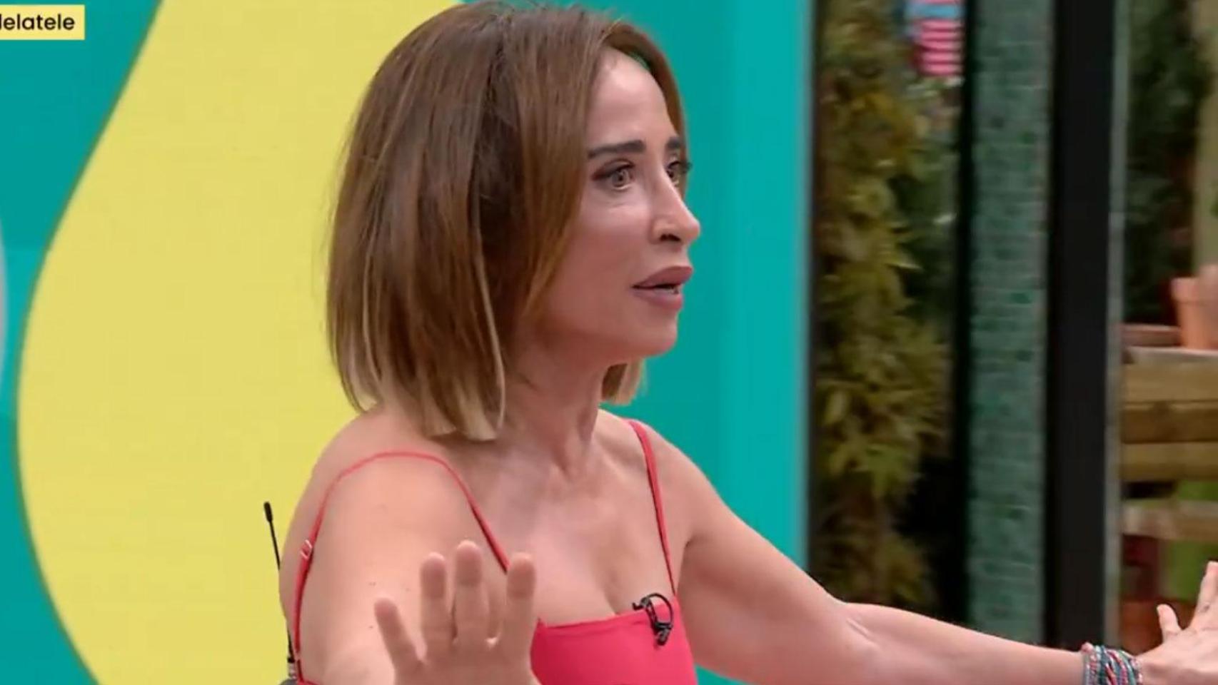 María Patiño en ‘La familia de la tele’.