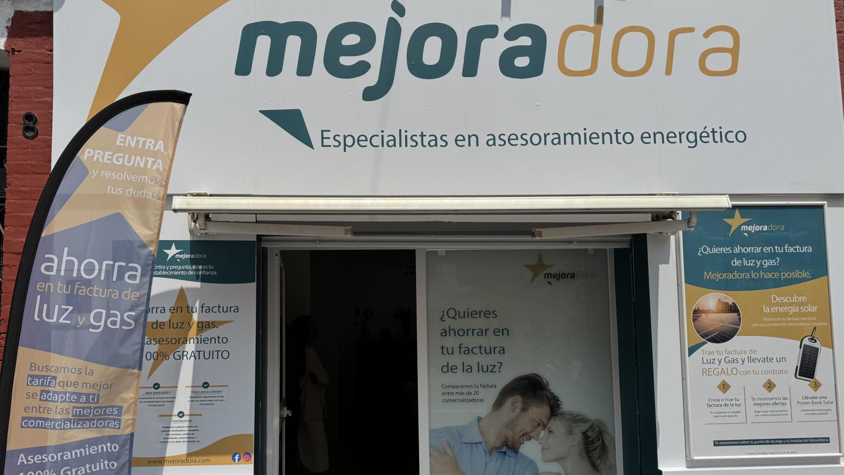La nueva tienda de Mejoradora en la barriada de Huelin.