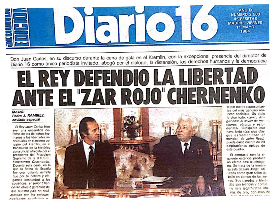 Juan Tomás de Salas nombra a Pedro J. Ramírez director de Diario 16